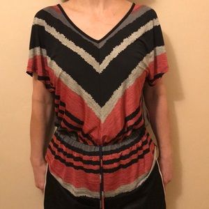 Multi colored comfy and stylish top